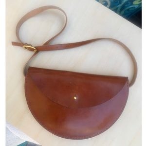 Tree Fairfax 12” Half-Moon Crossbody bag